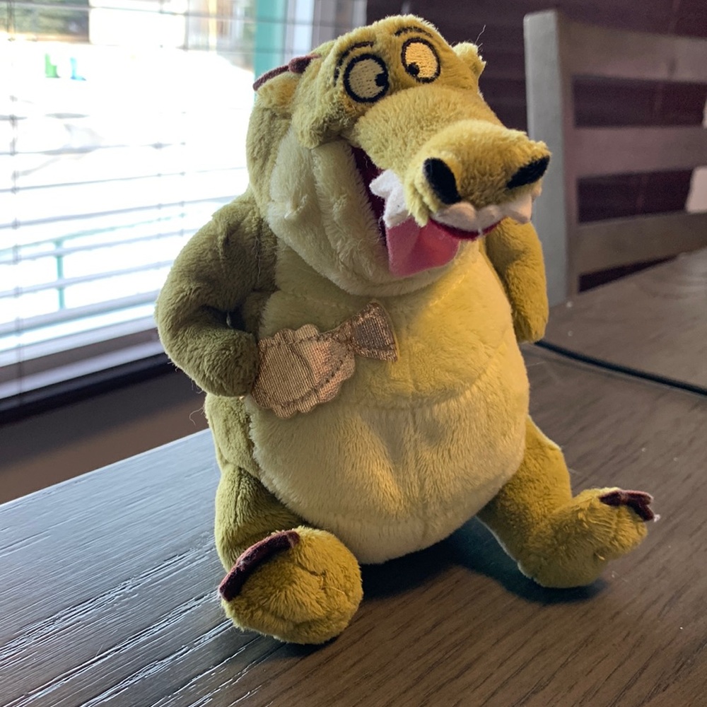 Disney Store plush - Princess and the Frog Louis the Alligator